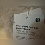 Lululemon Cream  large fleece everywhere belt bag Photo 1