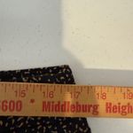 Chico's Jeggings Leopard Print Black Tan Stretch Pants Womens Size 2 US 12 Hoiday Photo 5