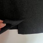 J.Jill Ponte Pencil Skirt Sz MP Charcoal Gray Stretch PullOn Knee Length Career Photo 6