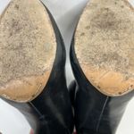 Chloé READ CHLOE SZ 6 ? Leather Sock Bootie Stretch Heel Black Ankle Heel Boots Italy Photo 11