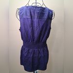 Banana Republic NWOT Purple and Black Patterned Dress Photo 5