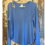 Offline by Aerie Women’s blue waffle knit long sleeve shirt size XL Photo 0