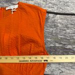 Frame NWT Asymmetric Tiered Seersucker Midi-Dress Photo 10