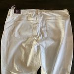 Ava & Viv NWT  High Rise Skinny Jeans Stretch White Size 26W Photo 5