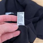 Chaus size large black short sleeve cowl neck tunic sweater EUC Black Photo 9