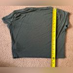 Nasty Gal  Women's Grey Crop Top Stretchy size 4 Photo 3