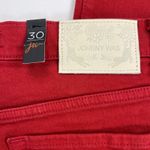 Johnny Was  Marseille Baby Boot Jeans Candy Apple Red NEW 27.5” Inseam Size 30 Photo 7