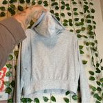 SKIMS Gray Zip-Up Hoodie NWT  women’s cropped Photo 5