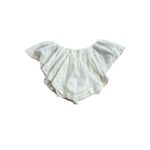 White Crow White‎ Off Shoulder Top Floral Embroidered Women Small Boho Peasant Hippie Photo 4