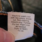 J.Crew  Y2K 2006 DARK WASH BUTTON FRONT DENIM SKIRT 2 Photo 10