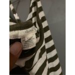 Derek Heart Green White Stripe Rope Tank Top Size 2X Photo 6
