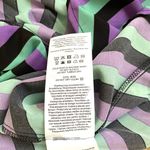 ASOS  Pieces Long Puff Sleeve Wrap Midi Dress in Multi Stripe Photo 10