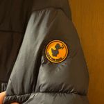 Save The Duck Ultra Light Long Puffer Jacket in Black Photo 3