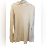 Eddie Bauer Women's Cream Cowl Neck Turtle Neck Sweater Photo 2