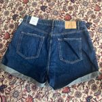 ZARA NWT  High Waisted Mom Denim Shorts Photo 4