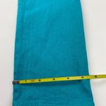 Michael Kors  Turquoise Blue Straight Leg Denim Jeans Size 0 Photo 10