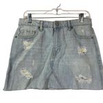 Aeropostale  Women's Light Jean Denim Skirt Photo 0