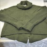 American Rag  Forest Green Turtleneck Sweater Photo 7