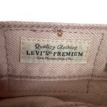 Levi's NWT  Straus High Rise Pastel Pink Cotton Denim Five Pocket Jean Skirt Photo 7