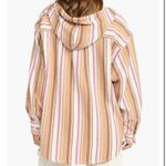 Roxy  Sunlight Rider Striped Hooded‎ Shirt Jacket Shaket XS Photo 1
