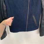 Scotch & Soda Maison Scotch Leather Wool Moto Jacket Size Medium Photo 6
