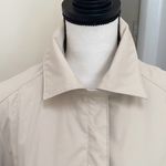 Eddie Bauer Trench Style Coat 100% Nylon Size Medium Photo 4