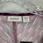 NWT Avenue Purple Chevron Cut Photo 5