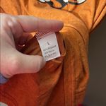 Women’s large Orange Pumpkin Graphic leopard T Photo 3