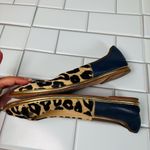 Diane Von Furstenberg DVF Navy and Leopard Botswana Ballet Flats‎ Photo 6