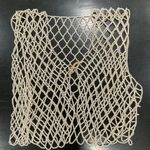 VINTAGE FAUX PEARL BEADED SHRUG VEST Size M Photo 0