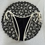 l*space L* Triangle Bikini SET, Black/Cream, Small, $191 Photo 9