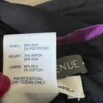 Oscar de la Renta Vintage Multicolor Velvet And Silk Strapless Maxi Gown Photo 9