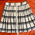 YA Los Angeles  black/white striped pleated skirt. Photo 6