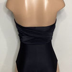 PilyQ New. black bandeau multi-way swimsuit with tummy control Photo 0