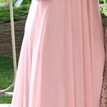 Faviana Pink and Silver Prom Dress Photo 0
