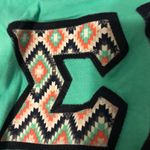 Tri Sigma Stitched Letters Tee Size M Photo 1