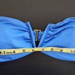 Blue Strapless Bikini Top Blue Swim Top NWT Size Medium Blue Andie Top Photo 9