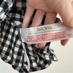 Jack Wills | Black and White Gingham Button Front Sleeveless Top Size 2 Photo 3