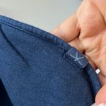 Barefoot Dreams Malibu Collection Brushed Fleece Pants Blue Elastic Waist Medium Photo 5