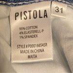 Pistola Light Wash Teagan High Rige Vented Slim Cigarette Jeans Size 31 NWT Photo 9