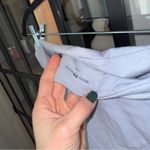 Brandy Melville  strapless tube top light sky blue pastel cropped lined Photo 2