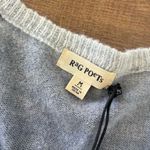 Rag Poets  new nwt capri ombré striped blue v-neck sweater Photo 4