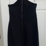 Adelyn Rae Halter Sheath Black Dress Photo 2