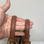 Steve Madden  Brown Satchel-Crossbody with Floral Scarf Photo 4