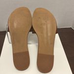 Abound  Brown Leather Slide Sandals Minimalist Design Photo 5