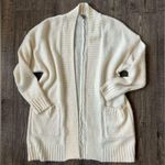 Aerie  Cream Wool Blend Oversized Cardigan Photo 0