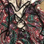 Liz Claiborne Paisley Halter Swimsuit, size 16 Photo 4