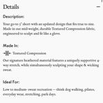 Outdoor Voices  Purple Striped 2 Inch Warmup Short Photo 3