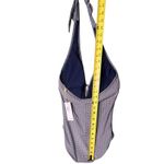 Draper James x Helen Jon One Piece Swimsuit Womens XS Navy Gingham Keyhole USA Blue Photo 6