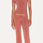 SKIMS Cotton Jersey Low Rise Crop Pant - Redwood Photo 0